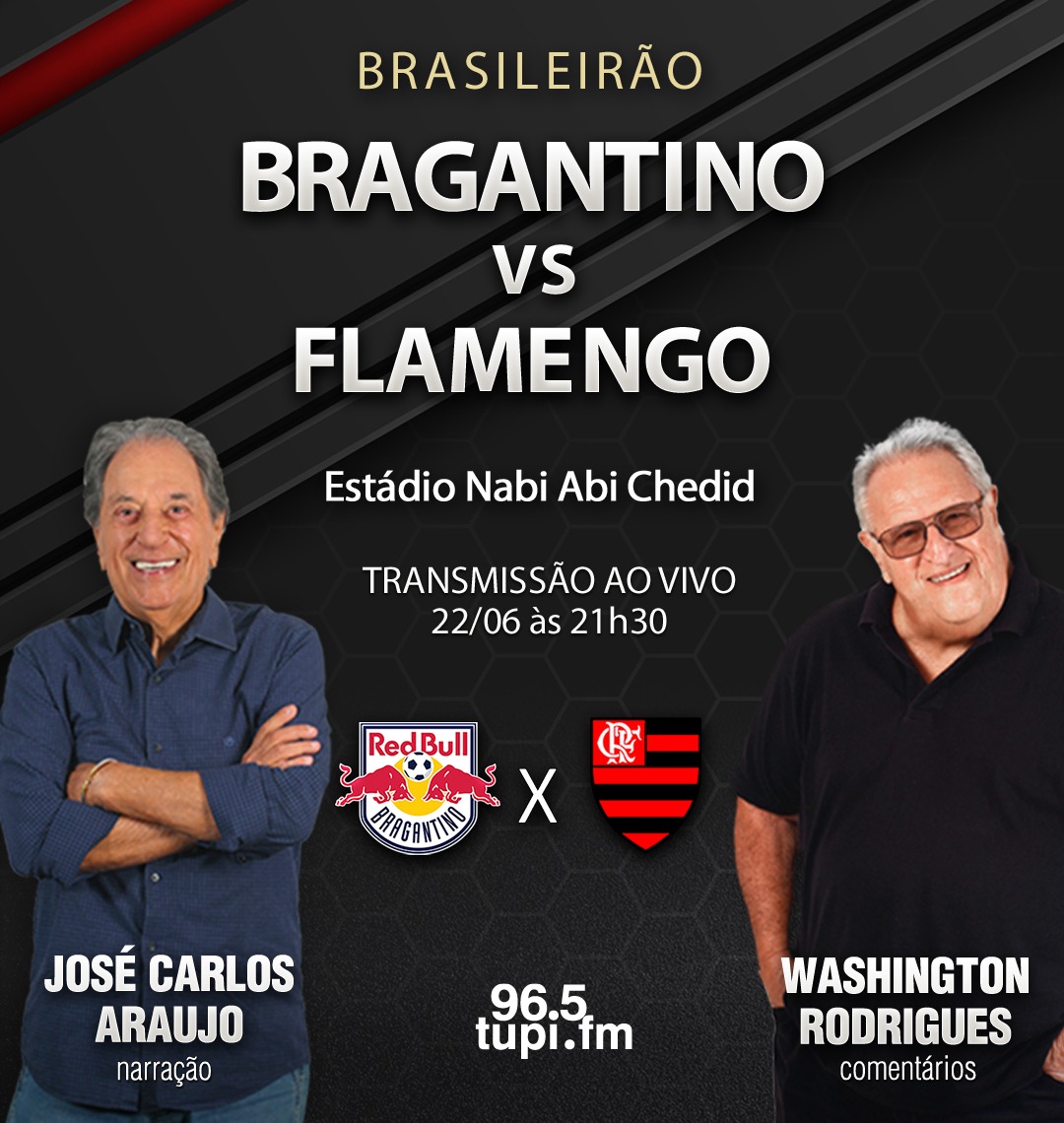 Flamengo x RB Bragantino ao vivo: como assistir online e