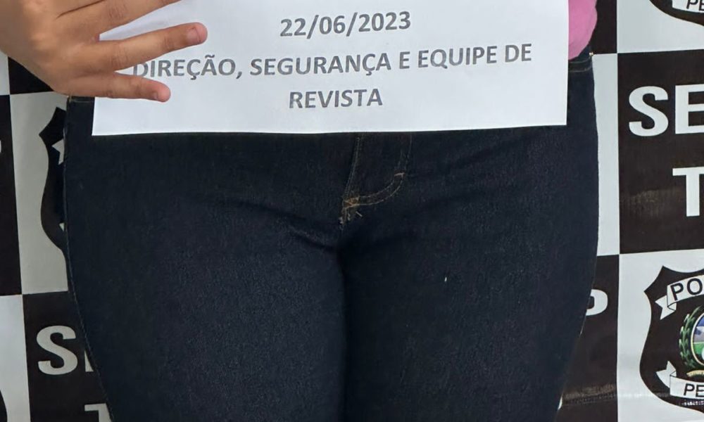 Mulher é flagrada com entorpecentes nas partes íntimas ao entrar em presídio na Região