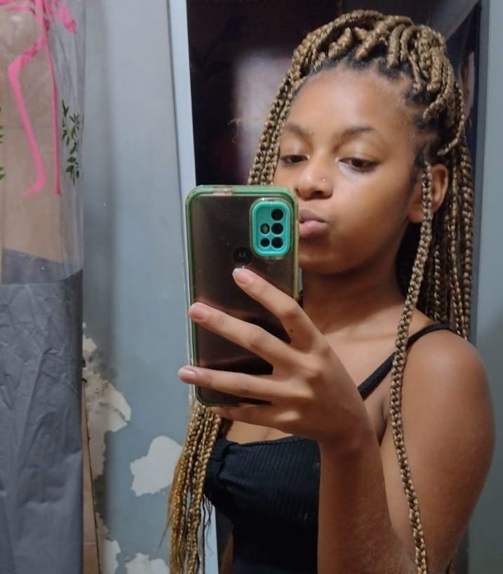 Dandara Cristiny Conceição, de 16 anos. desapareceu após sair para comprar bala, na Zona Oeste do Rio