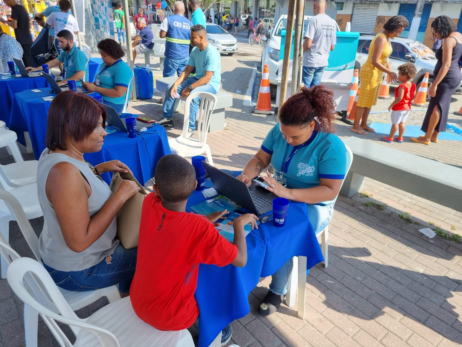 Moradores de Belford Roxo vão receber atendimento personalizado da Águas do Rio neste sábado (Foto: Divulgação)