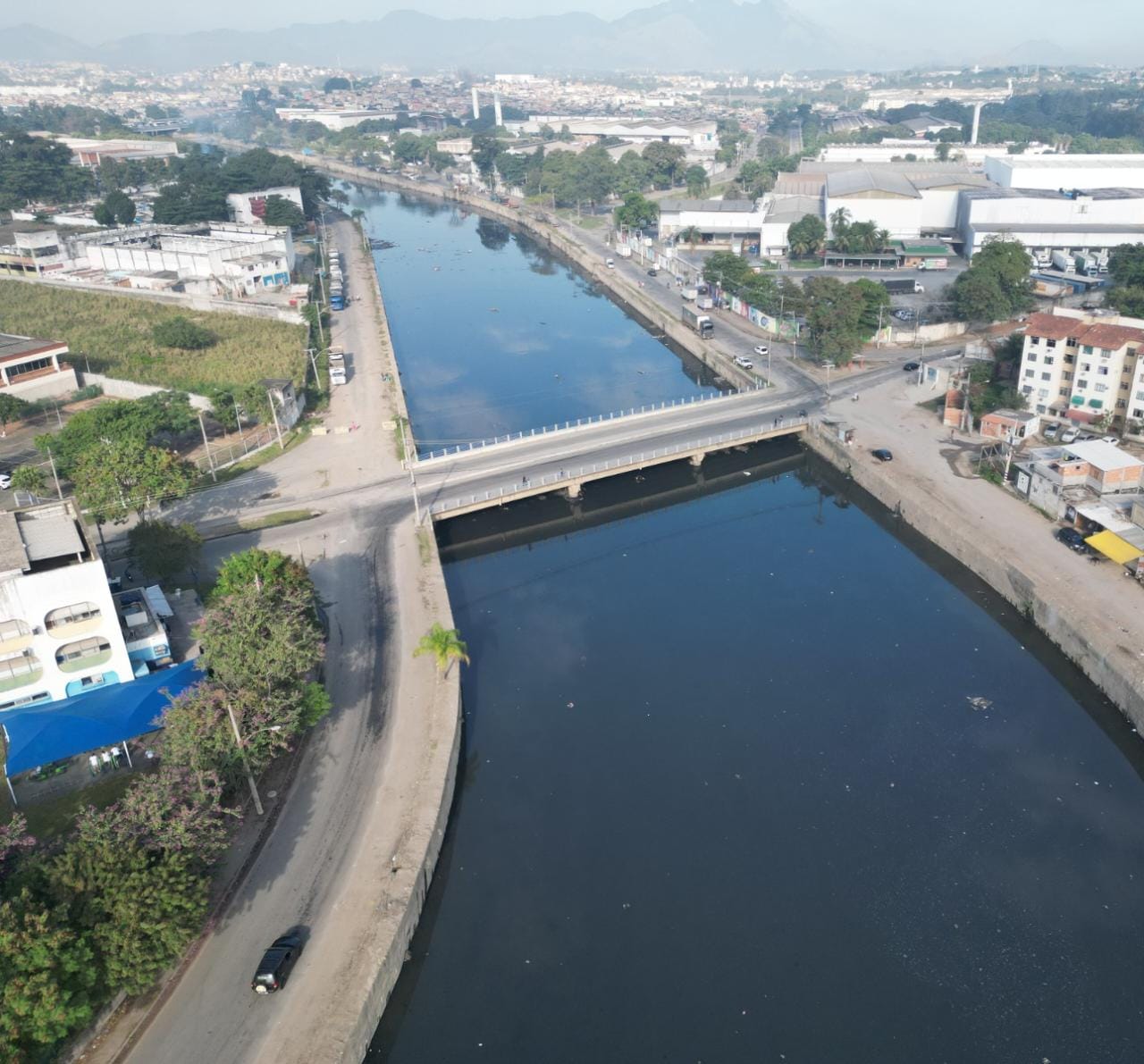 Prefeitura do Rio conclui desassoreamento do Rio Acari, na Zona Norte (Foto: Divulgação)