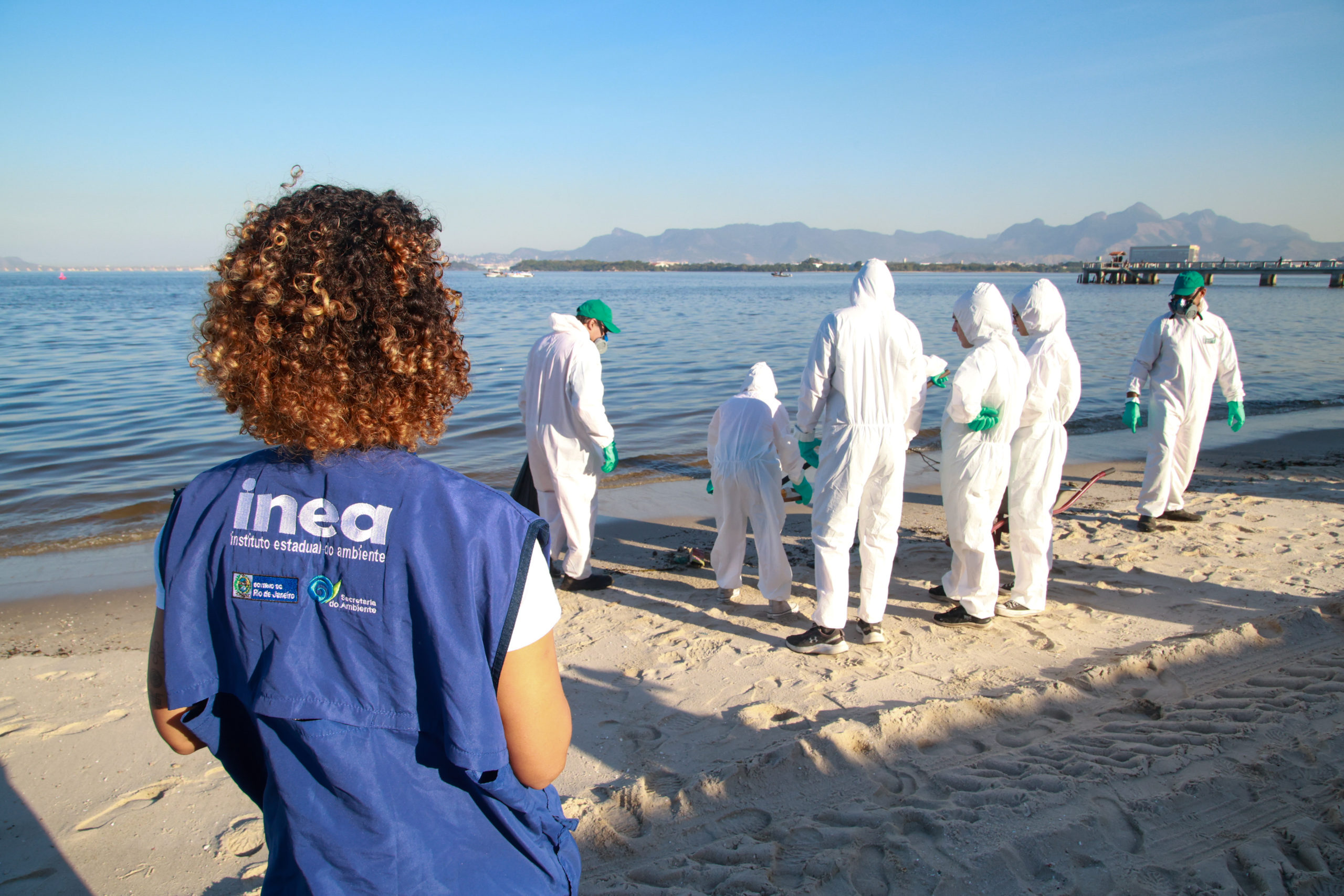 Inea mobiliza simulado de emergência ambiental na Baía de Guanabara (Foto: Divulgação)