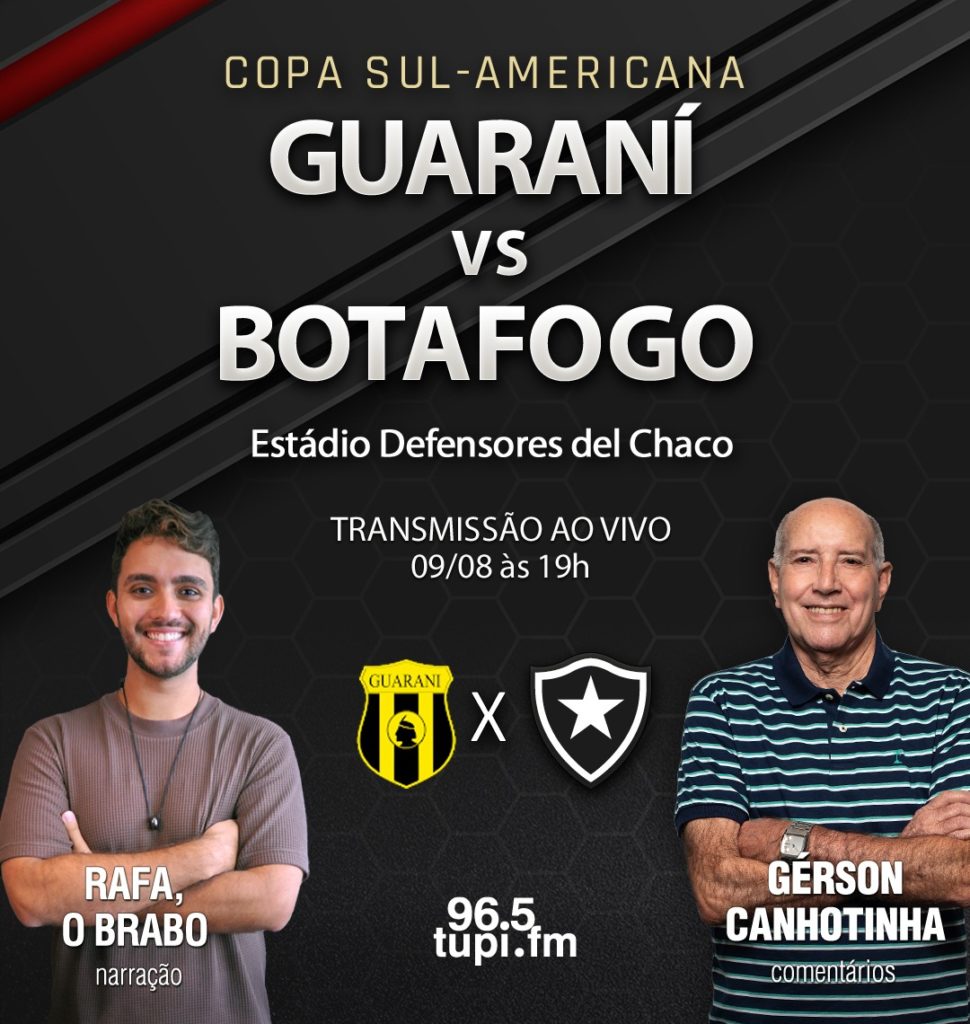 [AO VIVO] Guaraní X Botafogo - Oitavas De Final - Joga Da Volta - Copa ...