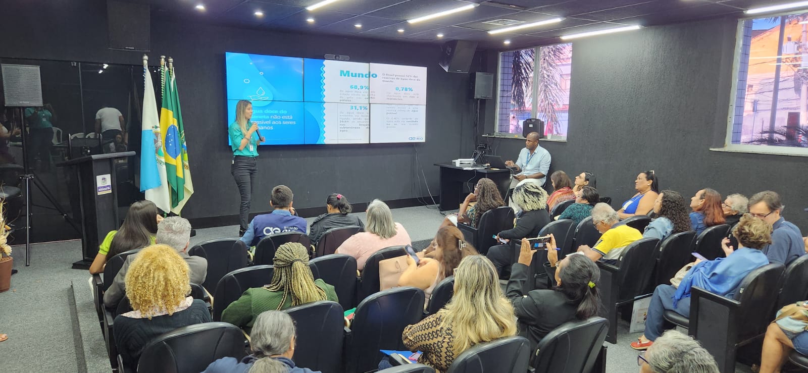 Águas do Rio marca presença na 2ª Conferência de Segurança Alimentar e Nutricional de Mesquita (Foto: Divulgação)