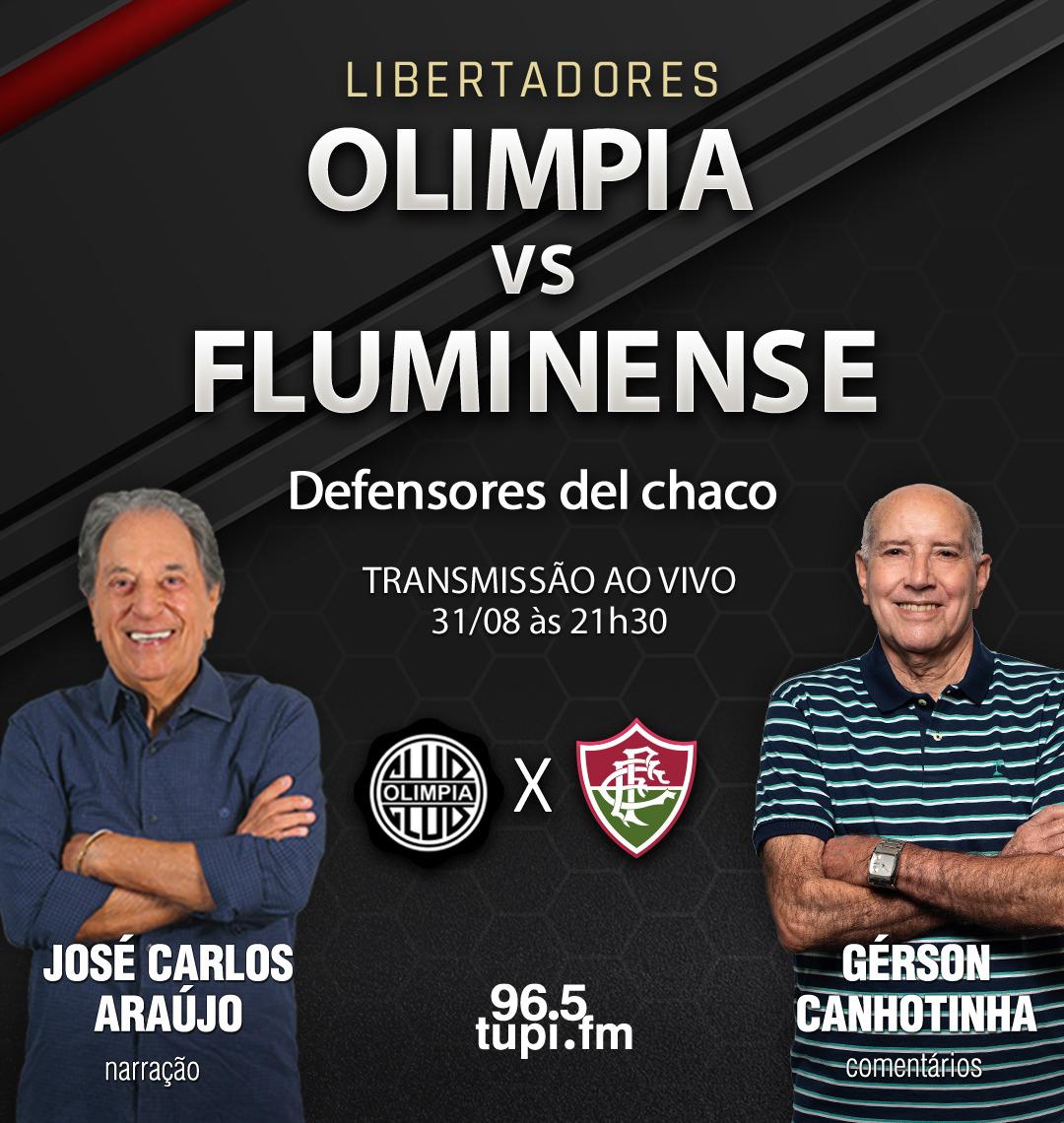 Olimpia x Fluminense ao vivo: acompanhe o jogo pela Libertadores