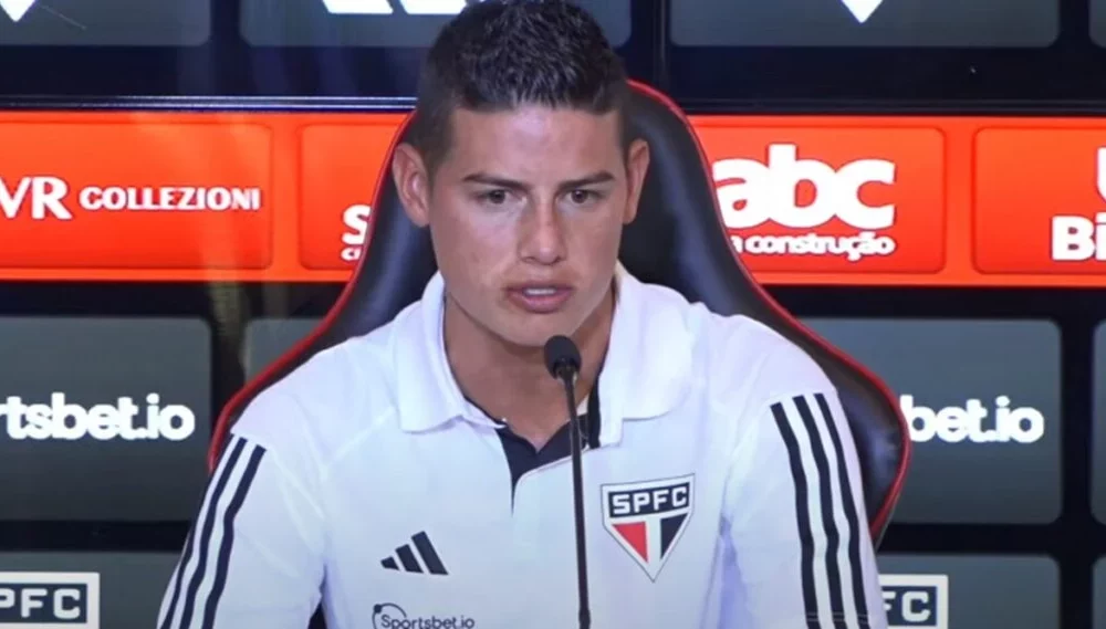 James Rodr Guez Regularizado No Bid E Pode Estrear Pelo S O Paulo