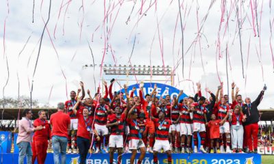 Flamengo vence nos pênaltis o Palmeiras e fatura o Brasileirão Sub-20