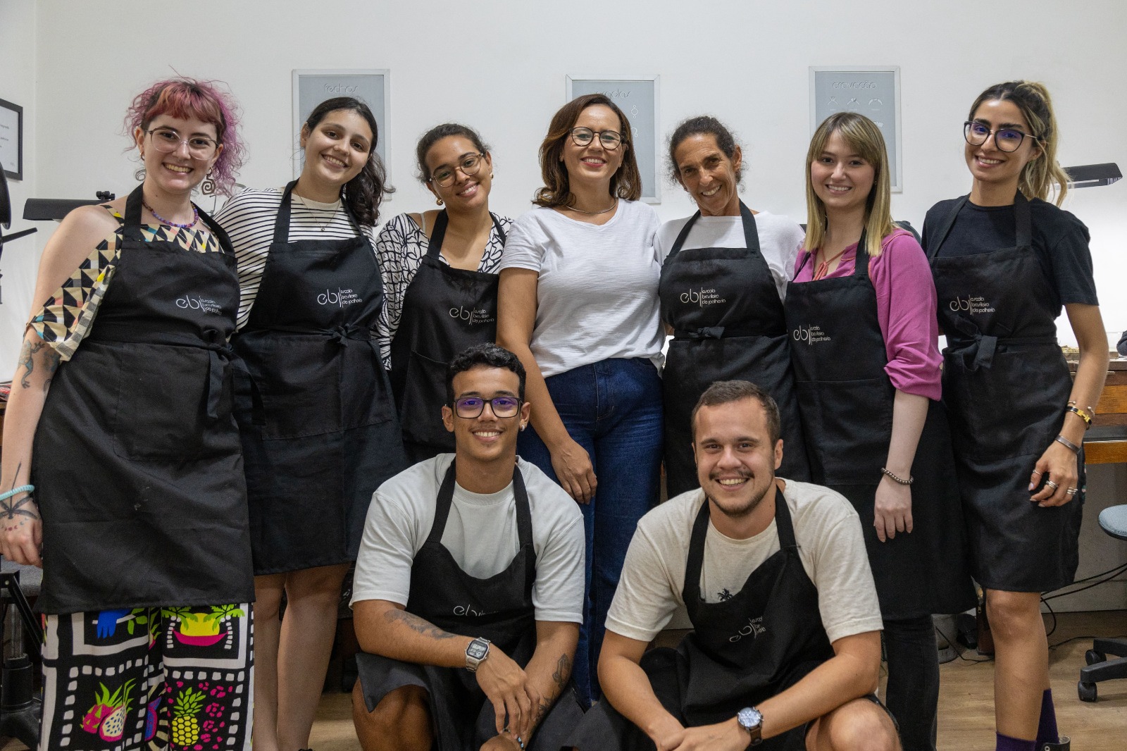 Alunos da Escola Brasileira de Joalheria participam do CASACOR Rio (Foto: Divulgação)