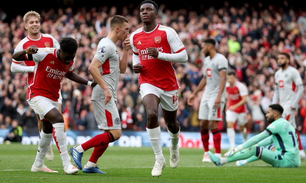 Substituto De Gabriel Jesus Marca Três E Arsenal Goleia O Sheffield