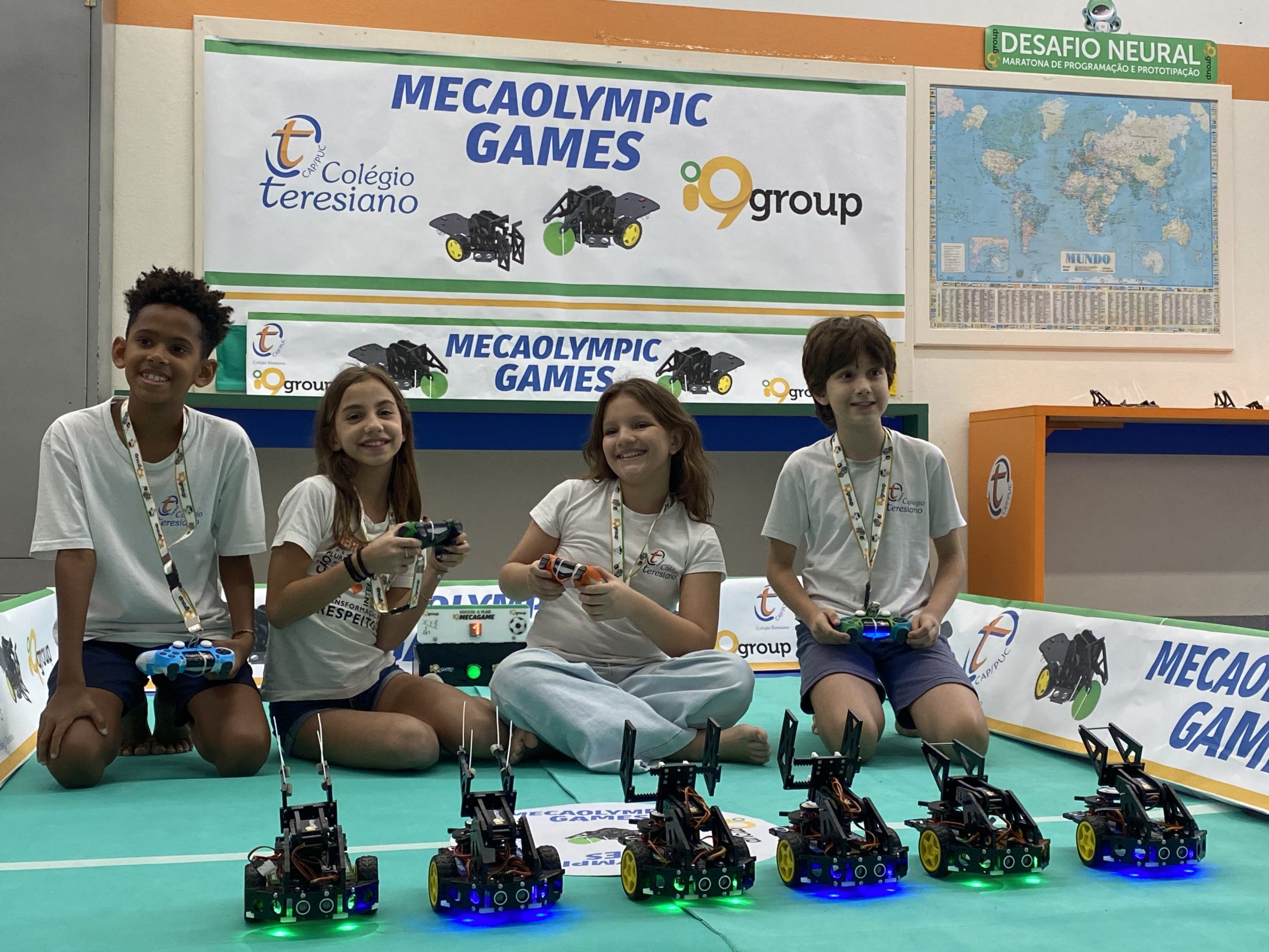MecaOlympic Games 2023: robôs disputam campeonato em evento acadêmico aberto ao público no Rio (Foto: Divulgação)