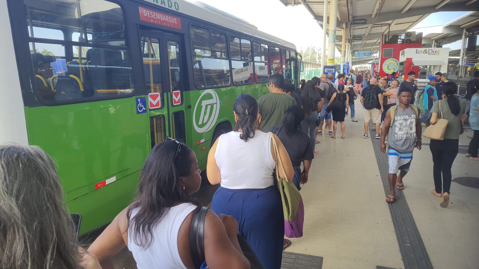 Terminal Alvorada, na Barra da Tijuca