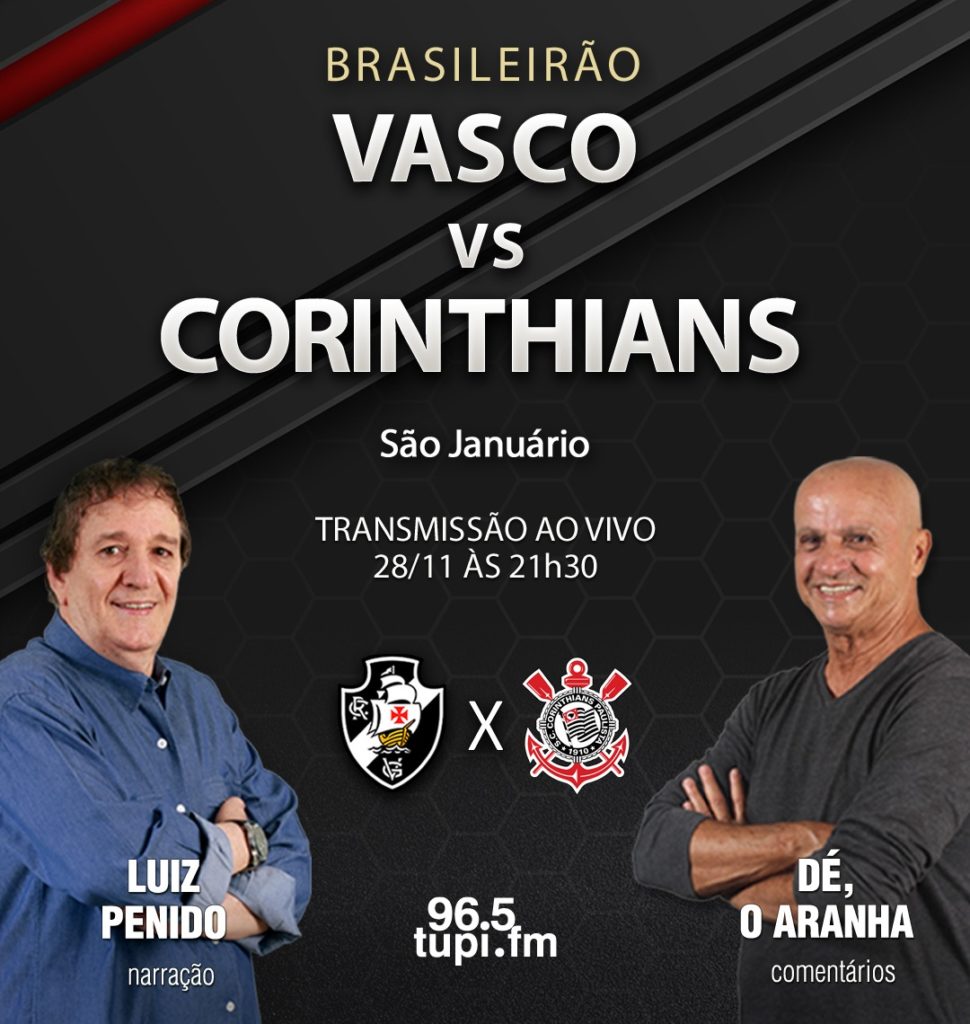 [AO VIVO] Vasco X Corinthians - 36ª Rodada Do Campeonato Brasileiro ...