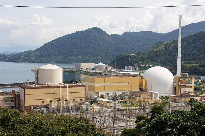 Usina Nuclear em Angra dos Reis, na Costa Verde Fluminense.