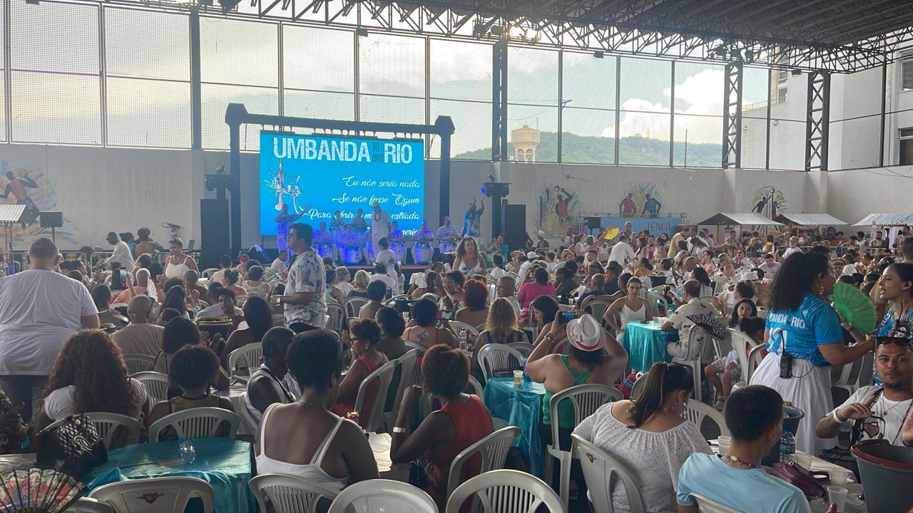 Dia da Umbanda é celebrado em Cascadura, na Zona Norte do Rio (Foto: Divulgação)