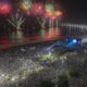 Queima de fogos em Copacabana