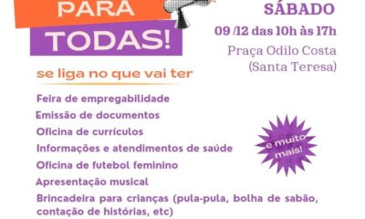 Comissão da Mulher da Câmara do Rio vai promover Ação Social e de Cidadania em Santa Teresa (Foto: Divulgação)