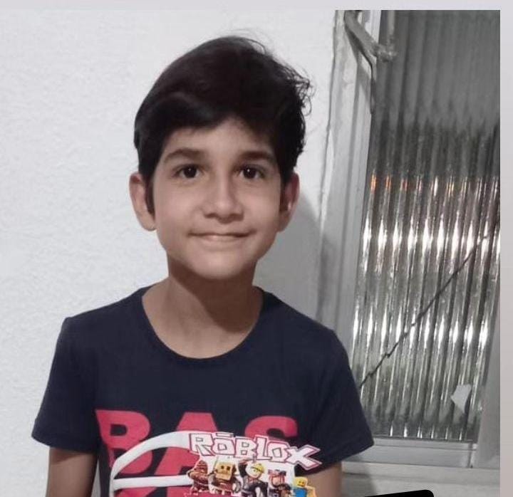 Miguel Felipe Albuquerque, de 10 anos, desaparece na Vila da Penha