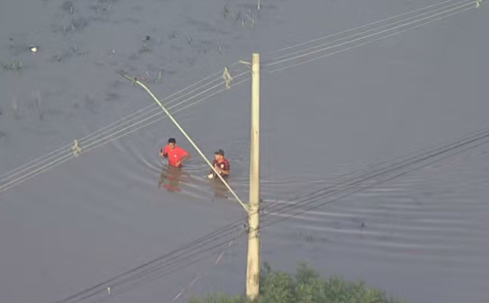 Enchentes em Duque de Caxias