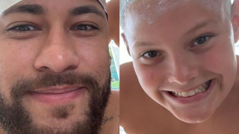 Nevou Neymar Entra Na Moda E Muda O Visual Ao Lado Do Filho