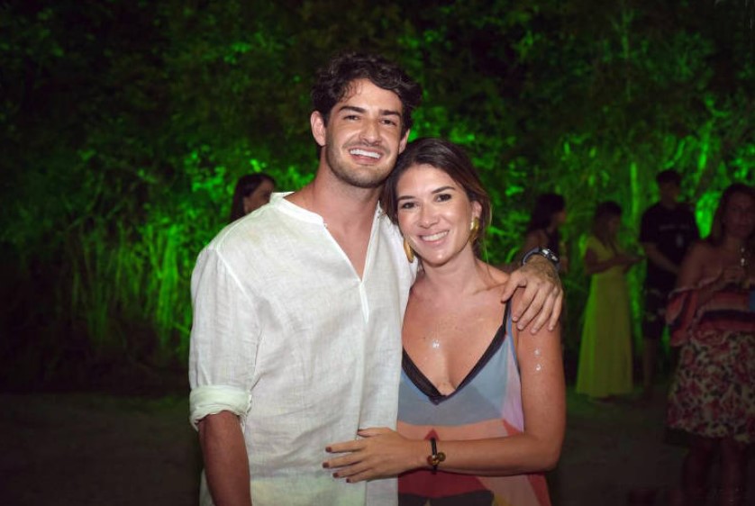 Alexandre Pato e Rebeca Abravanel