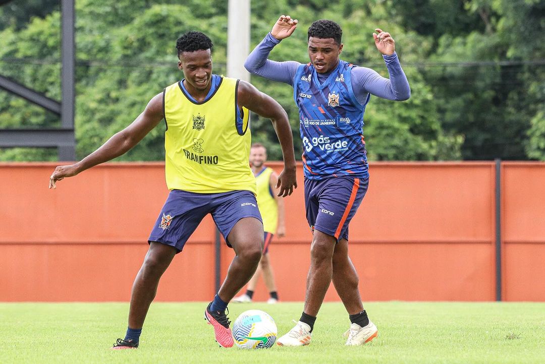 Treino do Nova Iguaçu (FOTO: Vitor Melo/Nova Iguaçu FC)