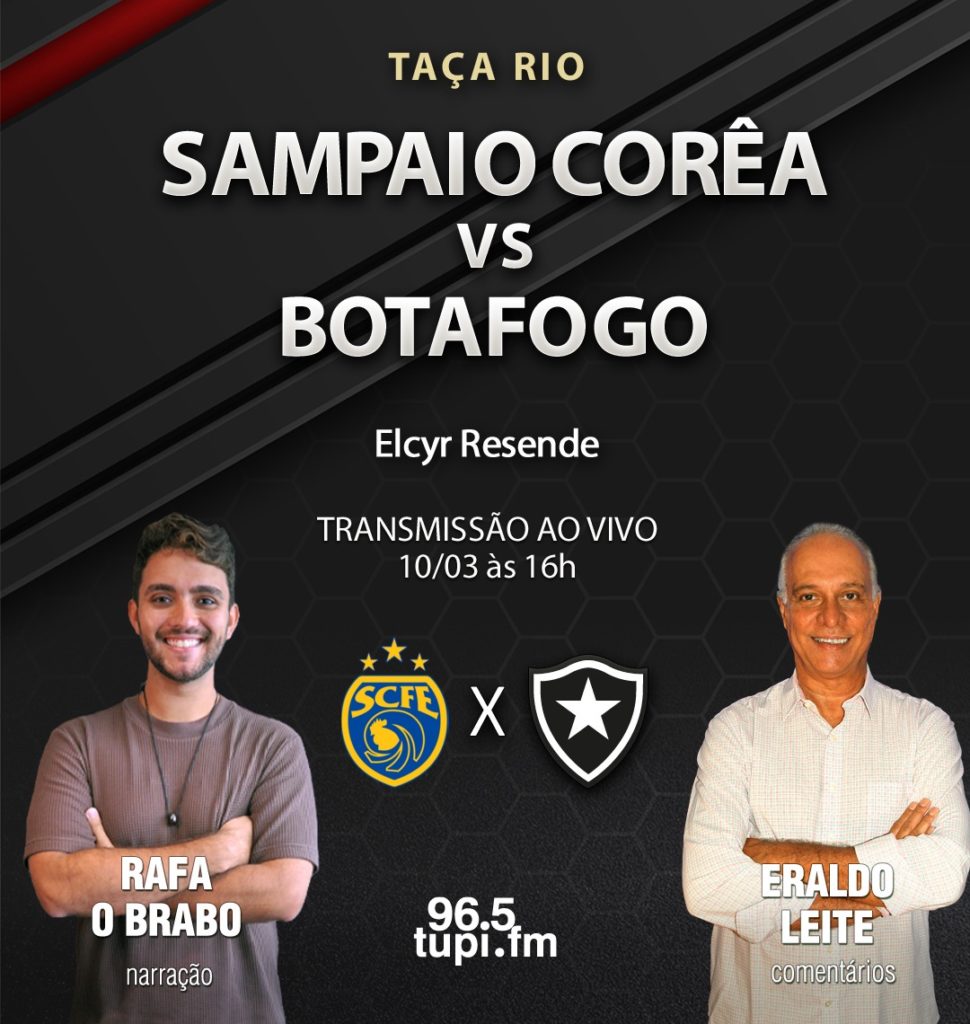 Acompanhe ao vivo Sampaio Corrêa e Botafogo medem forças pela