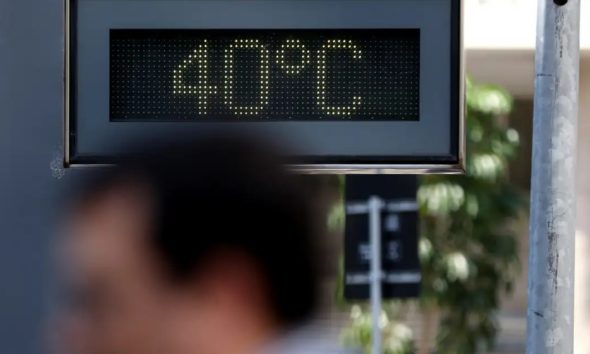 Alta temperatura calor