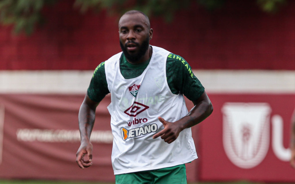 Manoel. Treino do Fluminense (FOTO: Lucas Merçon/Fluminense FC)