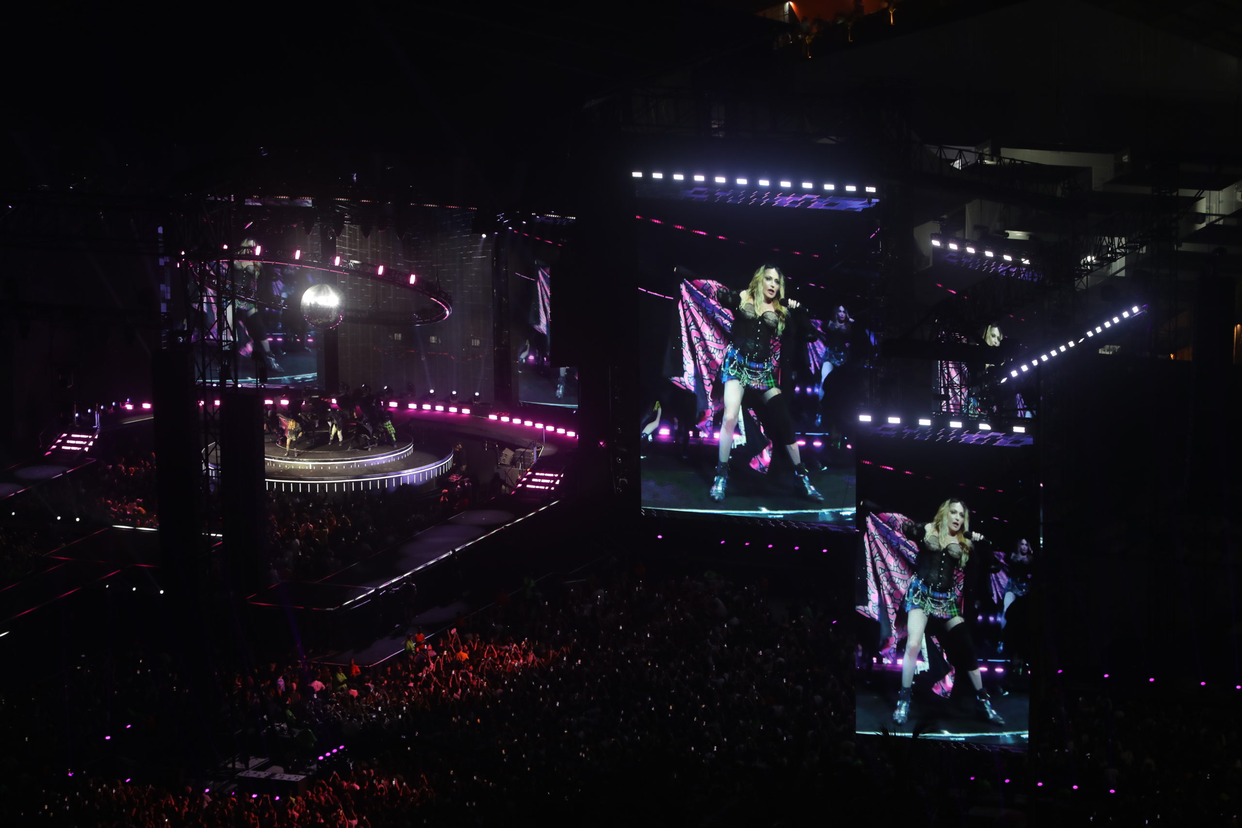 Show de Madonna na Praia de Copacabana.