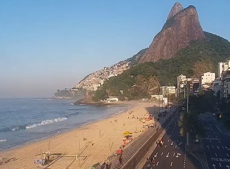 Praia de Ipanema, na Zona Sul do Rio