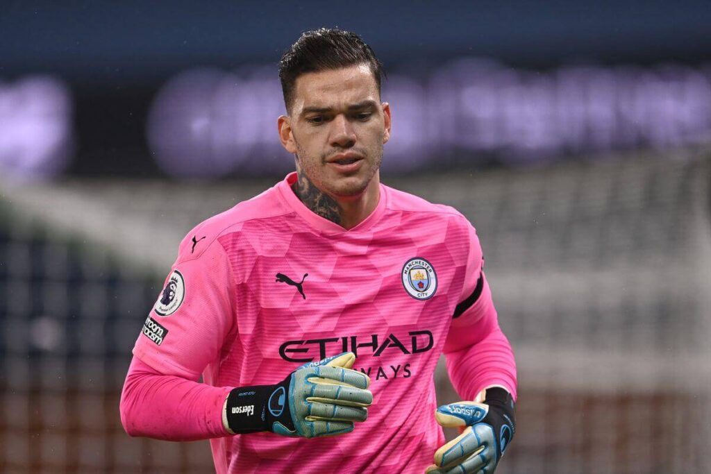 Ederson, do Manchester City e da Seleção Brasileira