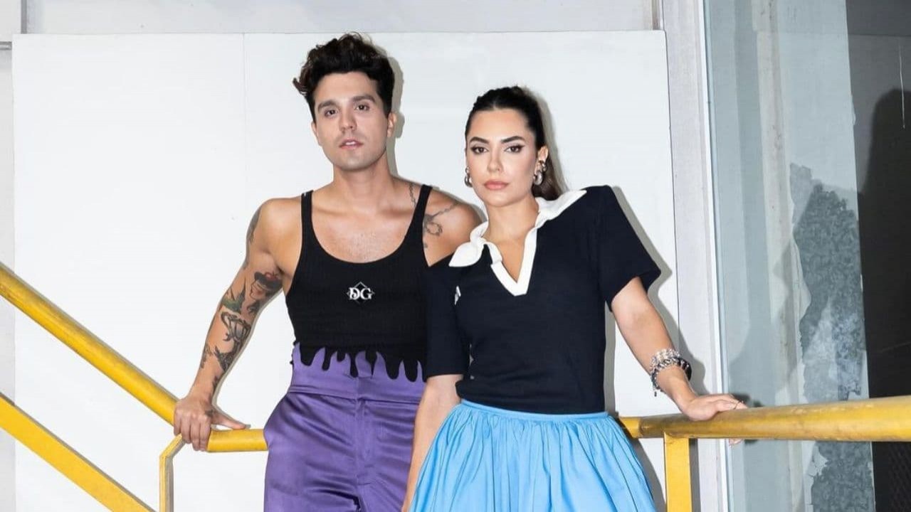 Luan Santana e Jade Magalhães.