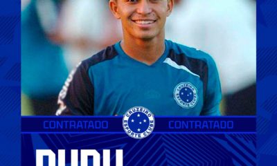 Dudu anunciado pelo Cruzeiro (Foto: Divulgação/Cruzeiro)