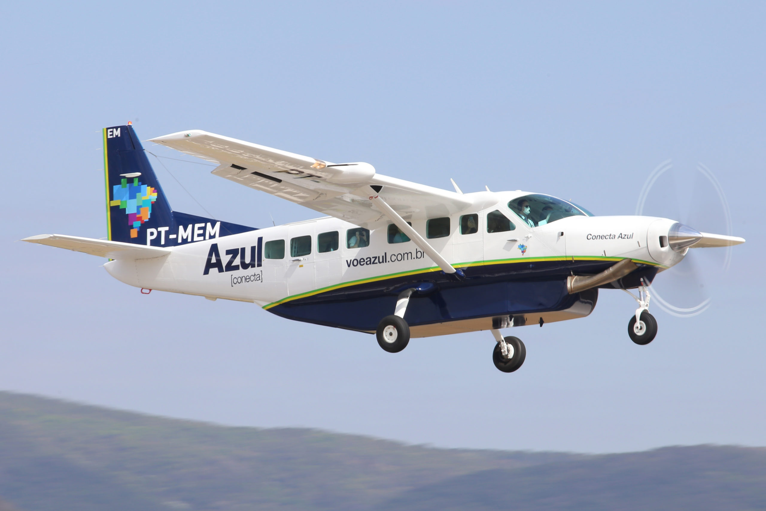 Aeronave responsável pelo voo Campinas - Jacarepaguá