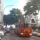 Incêndio atinge restaurante e interdita via em Copacabana 