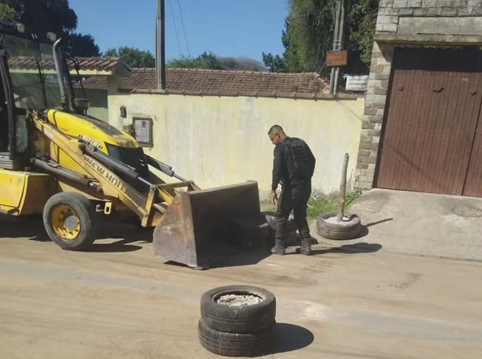 Operação da Polícia Militar em Guaxindiba, em São Gonçalo