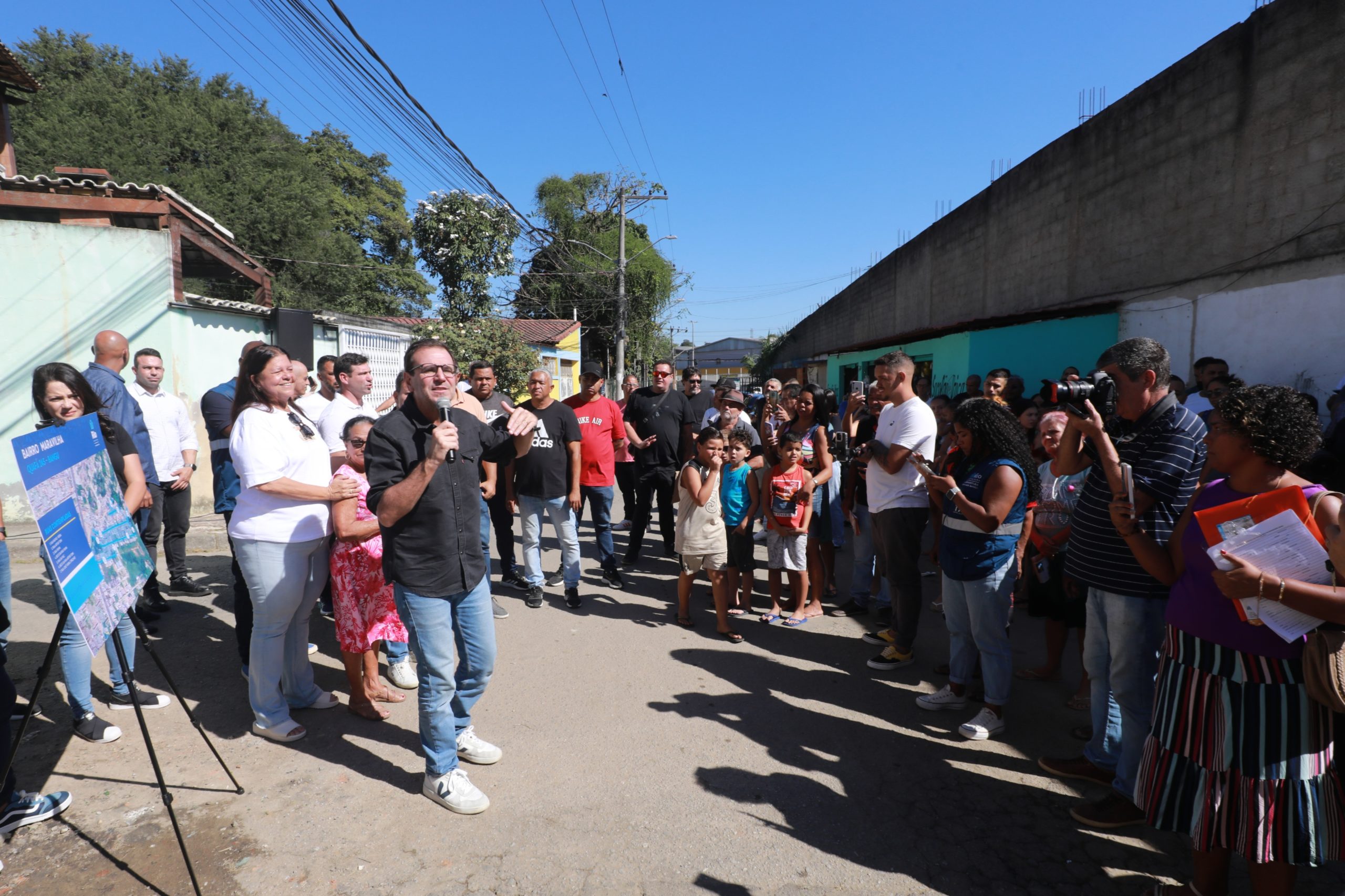 Prefeitura Do Rio Inaugura Obras Do Programa Bairro Maravilha Em Cosmos