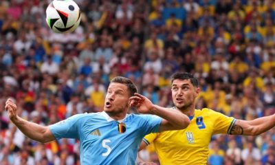 Ucrânia x Bélgica (Foto: Divulgação/UEFA)