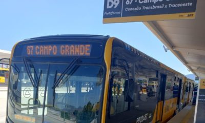 Prefeitura do Rio inaugura nova linha do BRT.