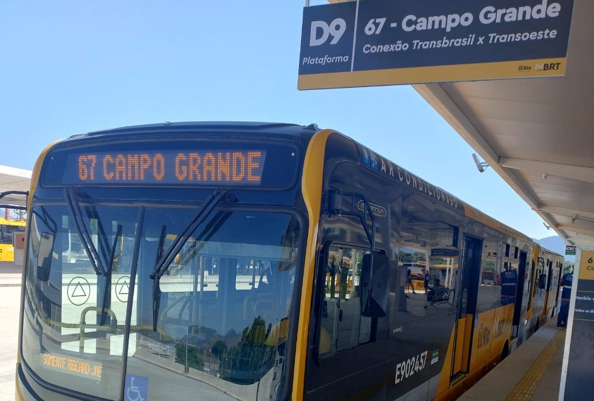 Prefeitura do Rio inaugura nova linha do BRT.