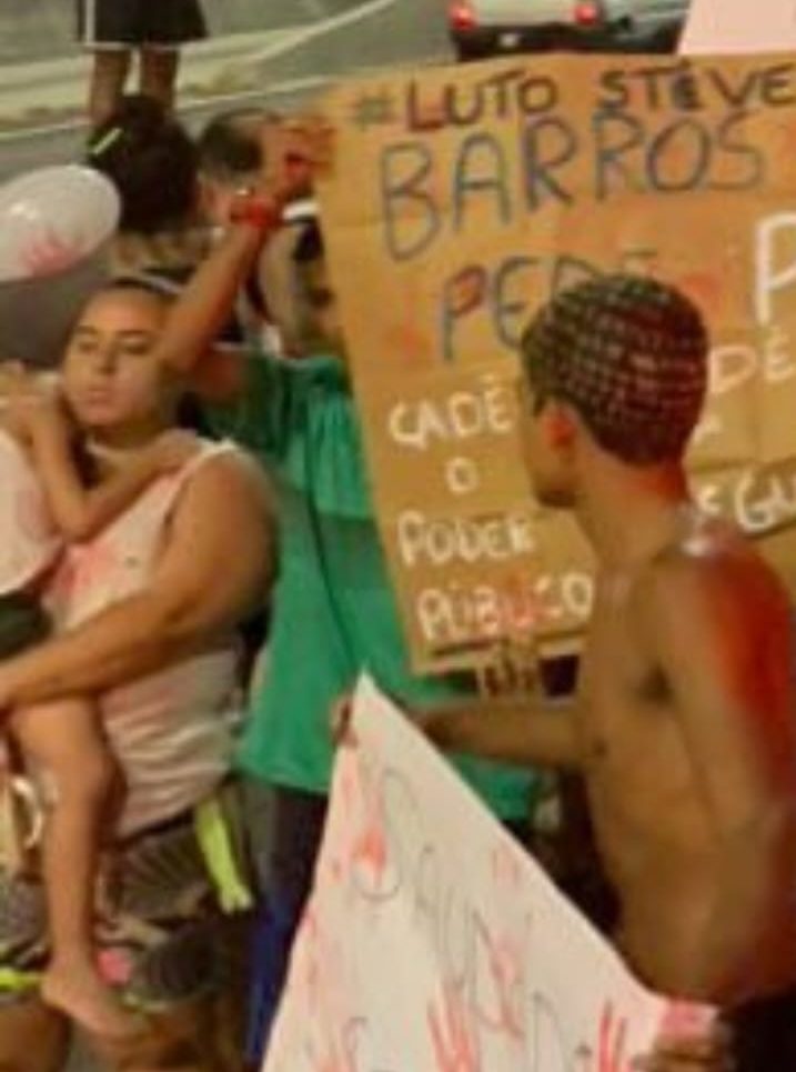 Protesto em Barros Filho
