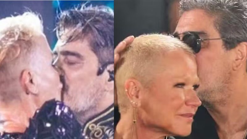 Xuxa e Junno Andrade.