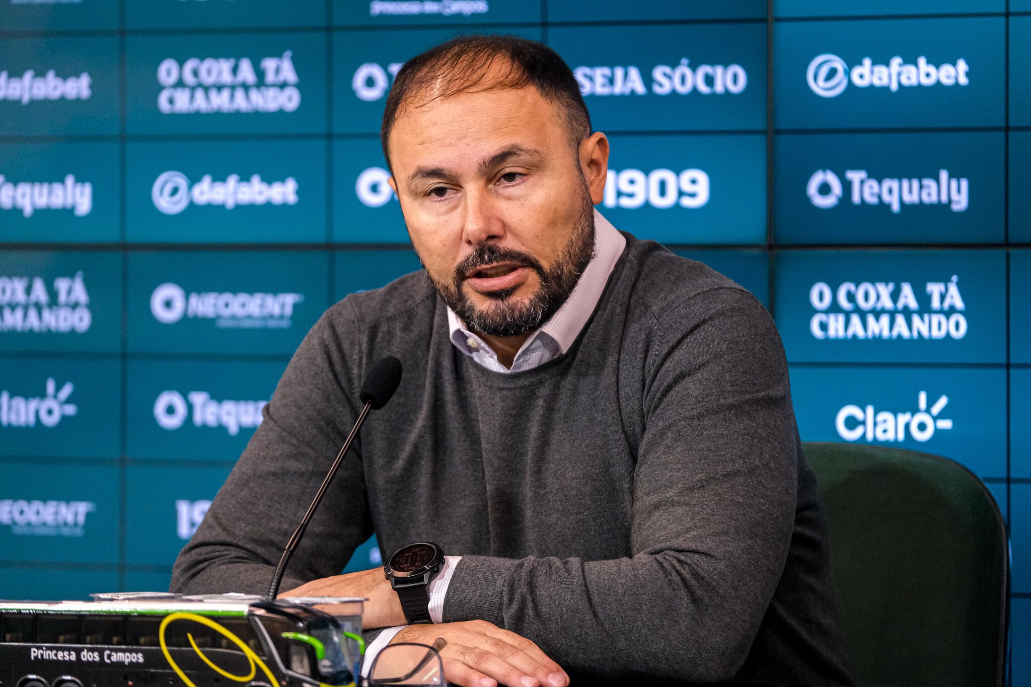 Carlos Amodeo (Foto: Gabriel Thá / Coritiba)