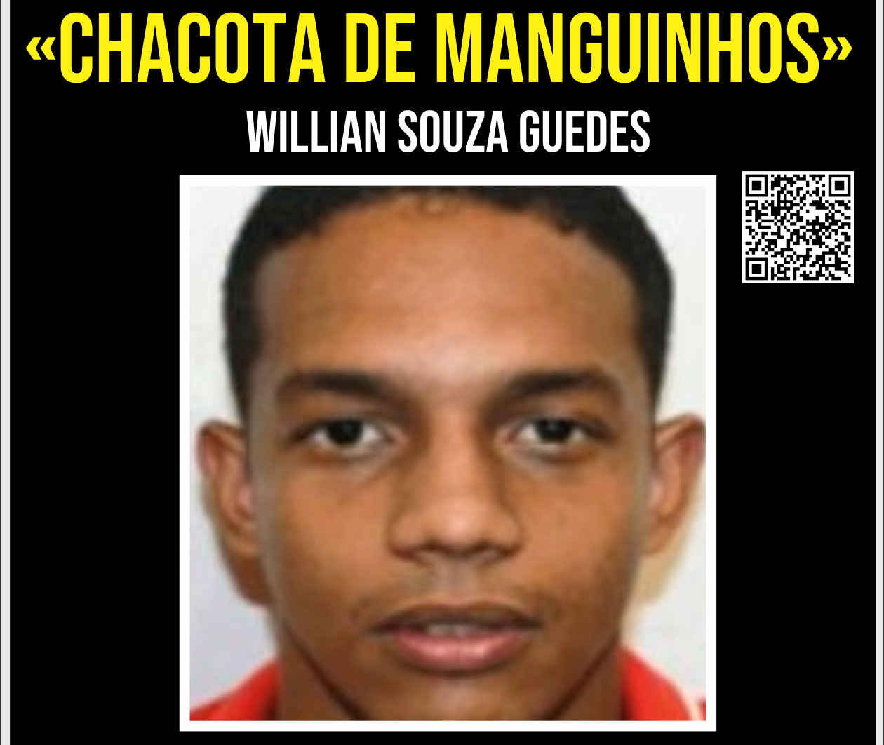 William Souza Guedes, mais conhecido como “Chacota de Manguinhos”.