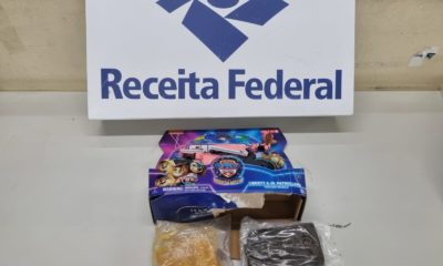 Receita Federal apreende R$ 367 mil em drogas no Galeão |Foto: Divulgação/Receita Federal