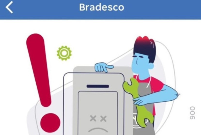 No X (antigo Twitter), usuários do banco Bradesco relataram problemas para fazer login e pagamentos. O nome do banco está no trends tops da rede social.