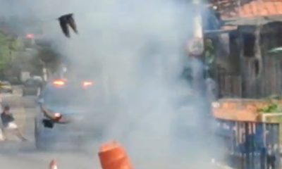 Bomba é detonada na Taquara