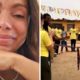Anitta chora em inauguração de escola na África