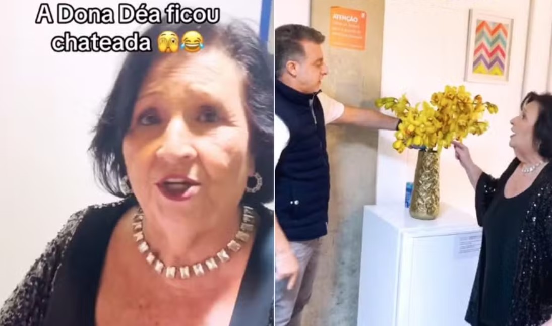 Dona Déa e Luciano Huck