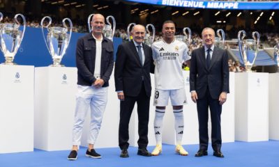 Mbappé é apresentado no Real Madrid